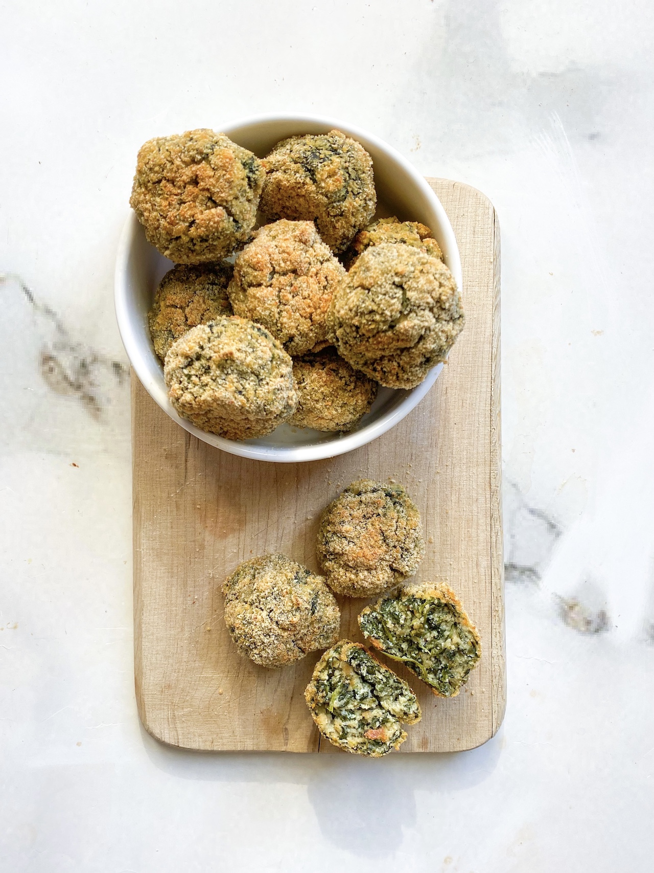 Polpette di Spinaci e Ricotta