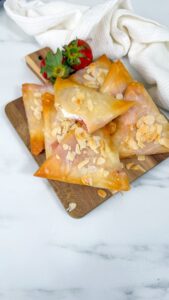 Triangolini Pasta Fillo Ricotta e Fragole