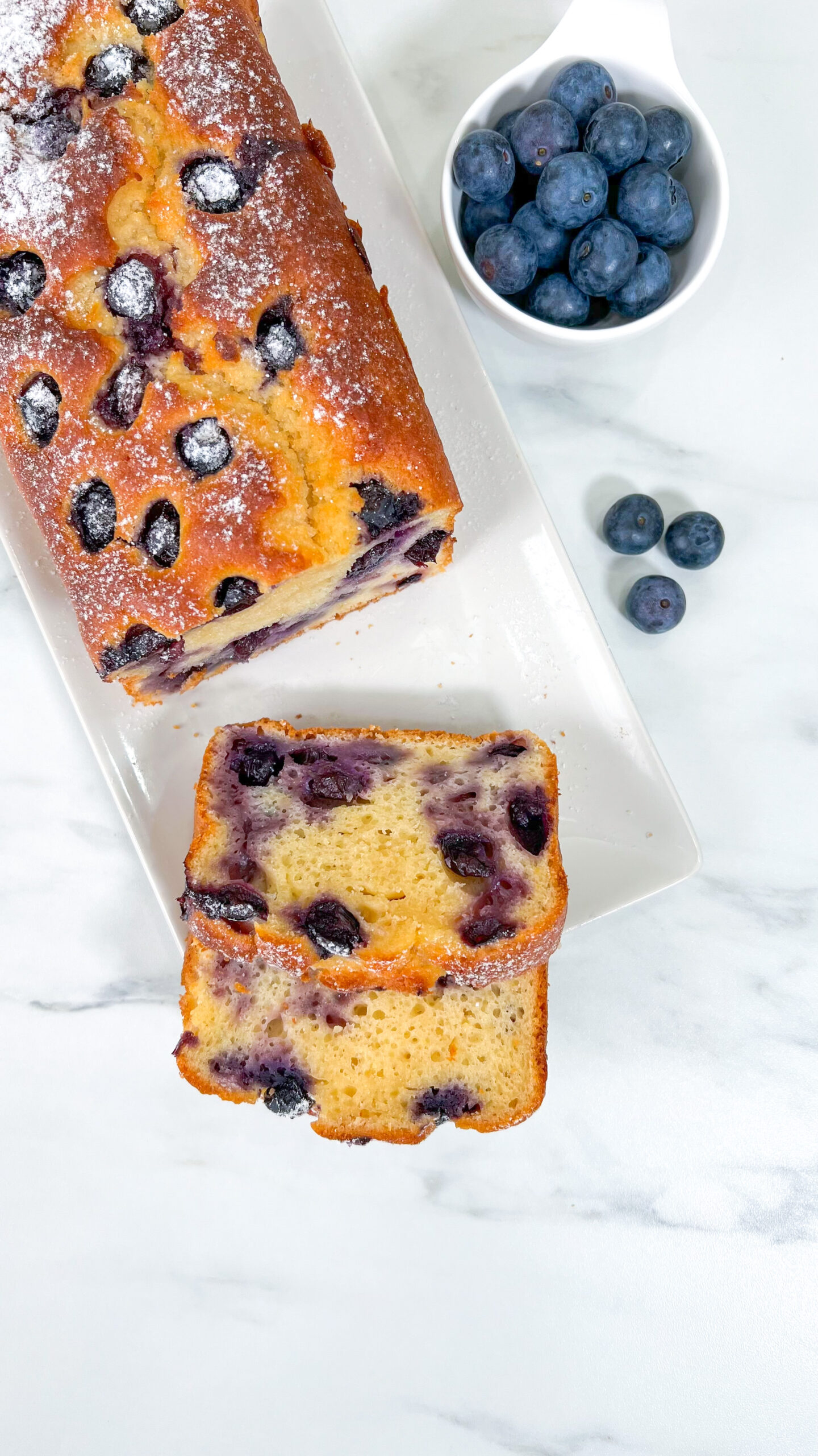 Plumcake Yogurt e Mirtilli Senza Burro