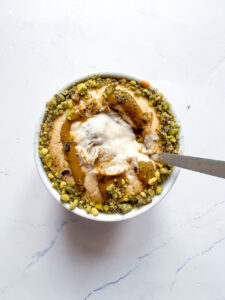 Baked Oats al Pistacchio