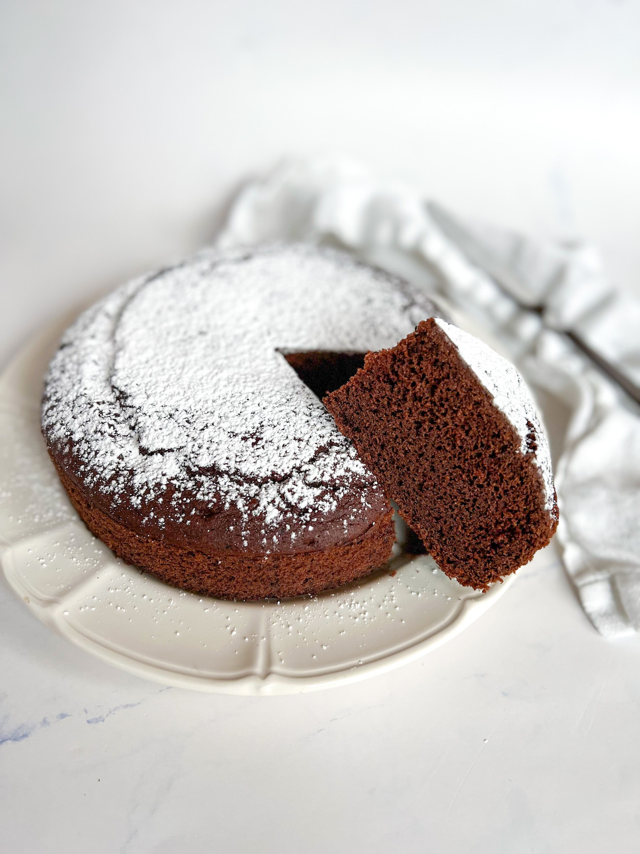 Torta Low Carb al Doppio Cioccolato