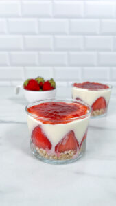 Cheesecake Light Fragole e Avena