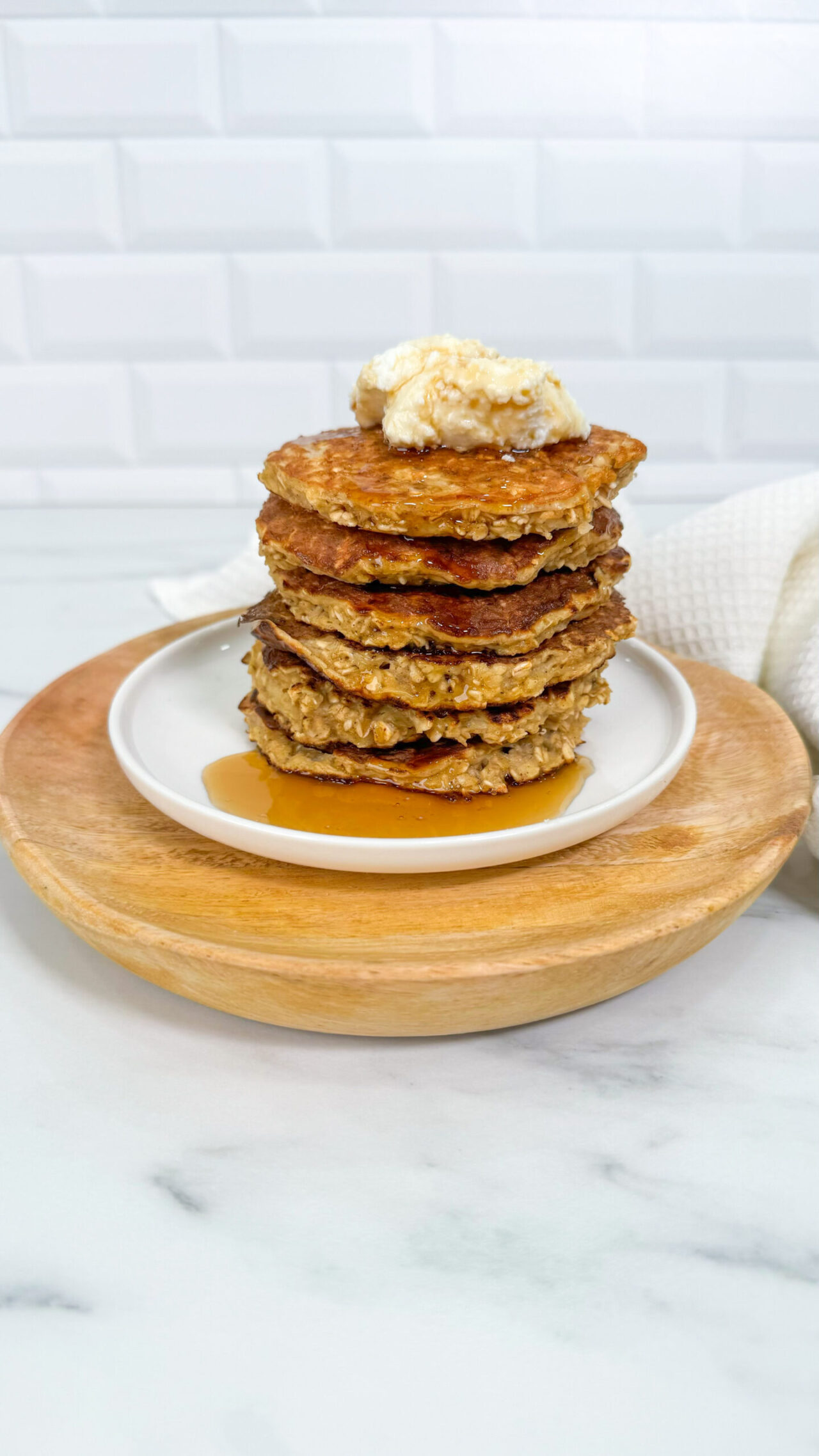 Pancakes Avena e Mela Senza Burro