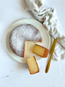 Torta con Farina di Riso Senza Burro