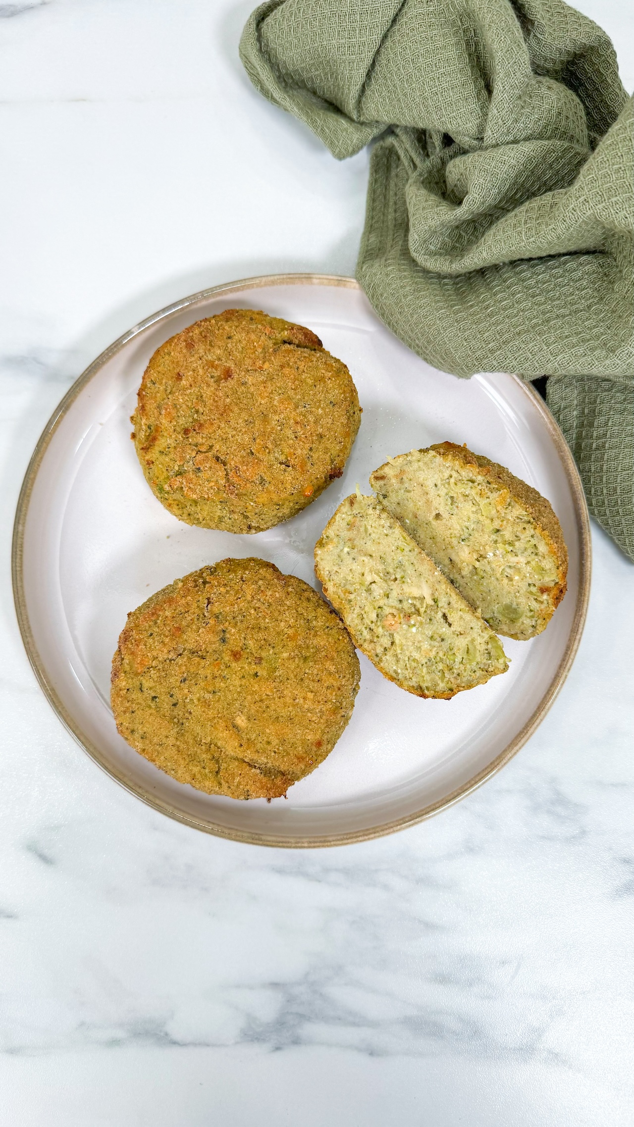 Burger di Ricotta e Broccoli