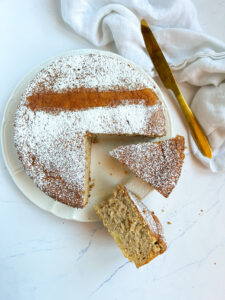 Torta Low Carb alle Mele Senza Burro