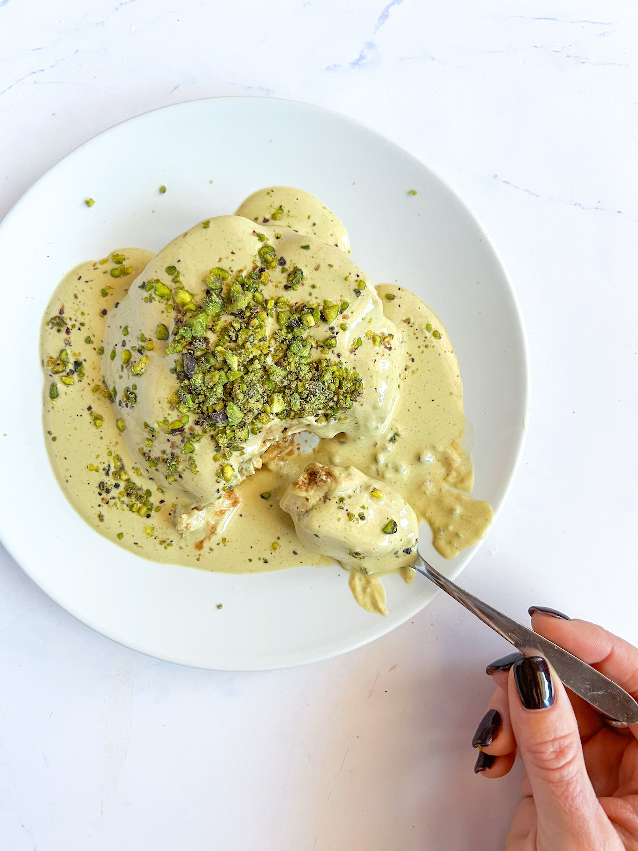 Fit Tiramisù Scomposto al Pistacchio