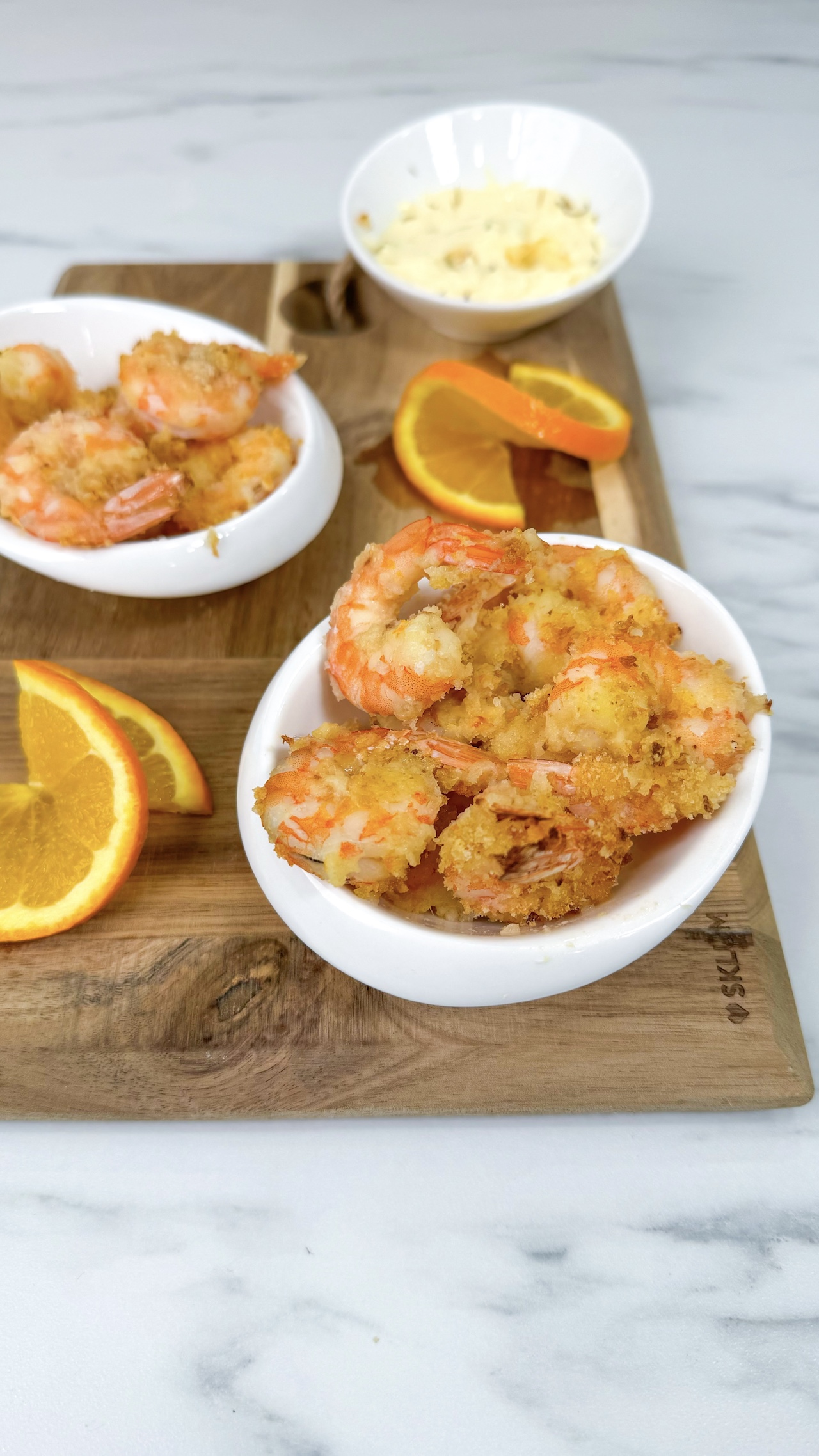 Gamberi all’Arancia