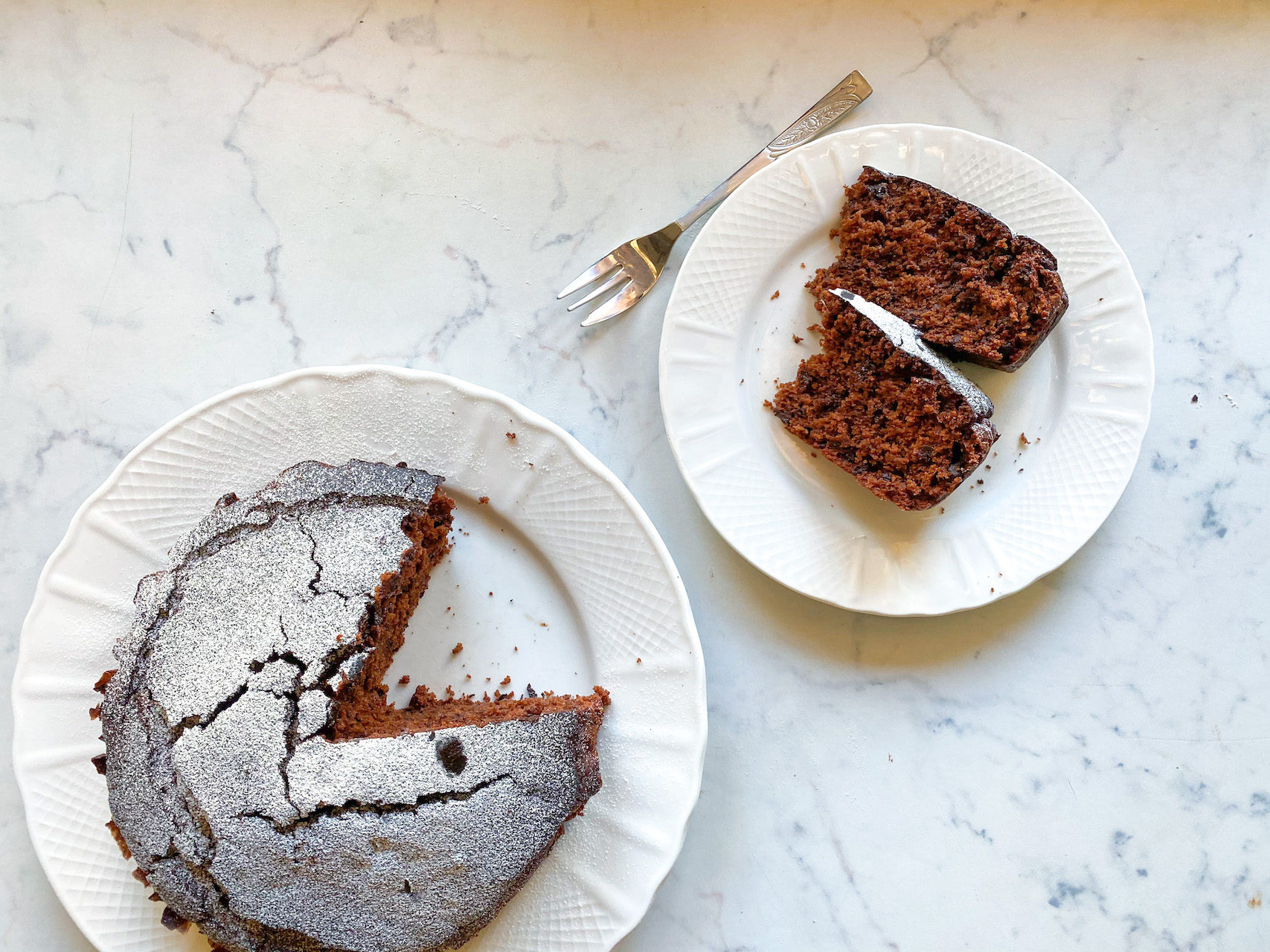 Torta al Cioccolato e Acqua Senza Burro e Uova