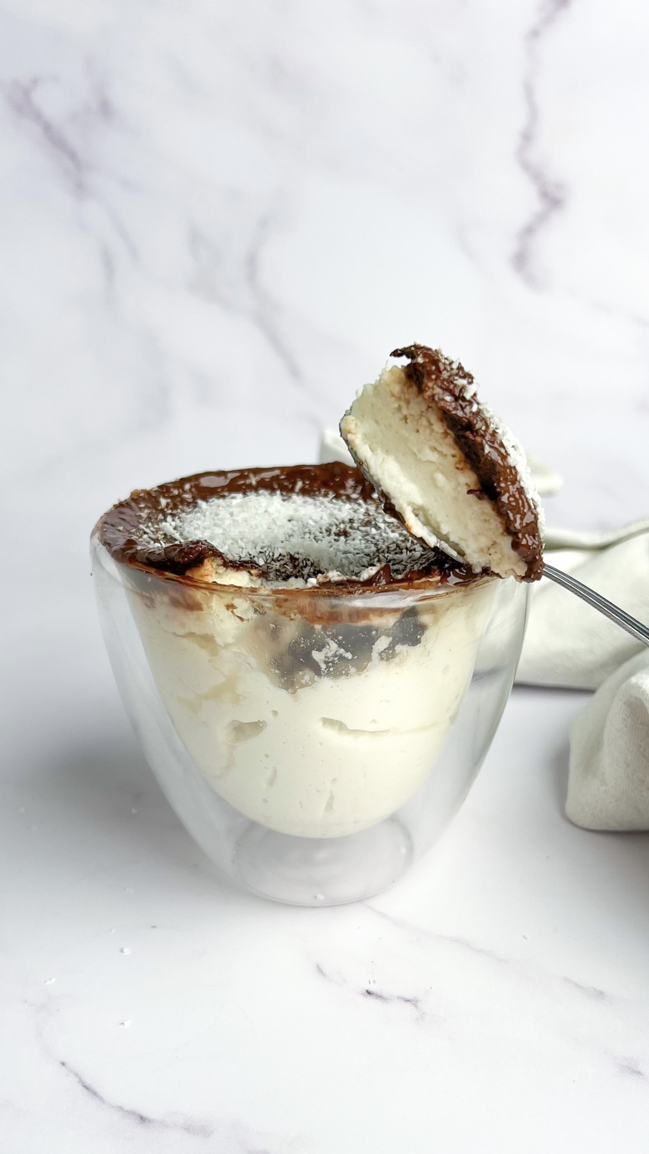 Mousse Proteica al Cocco