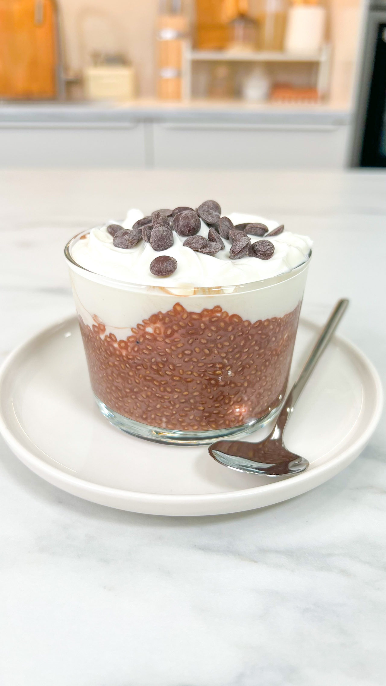 Budino di Chia al Cacao