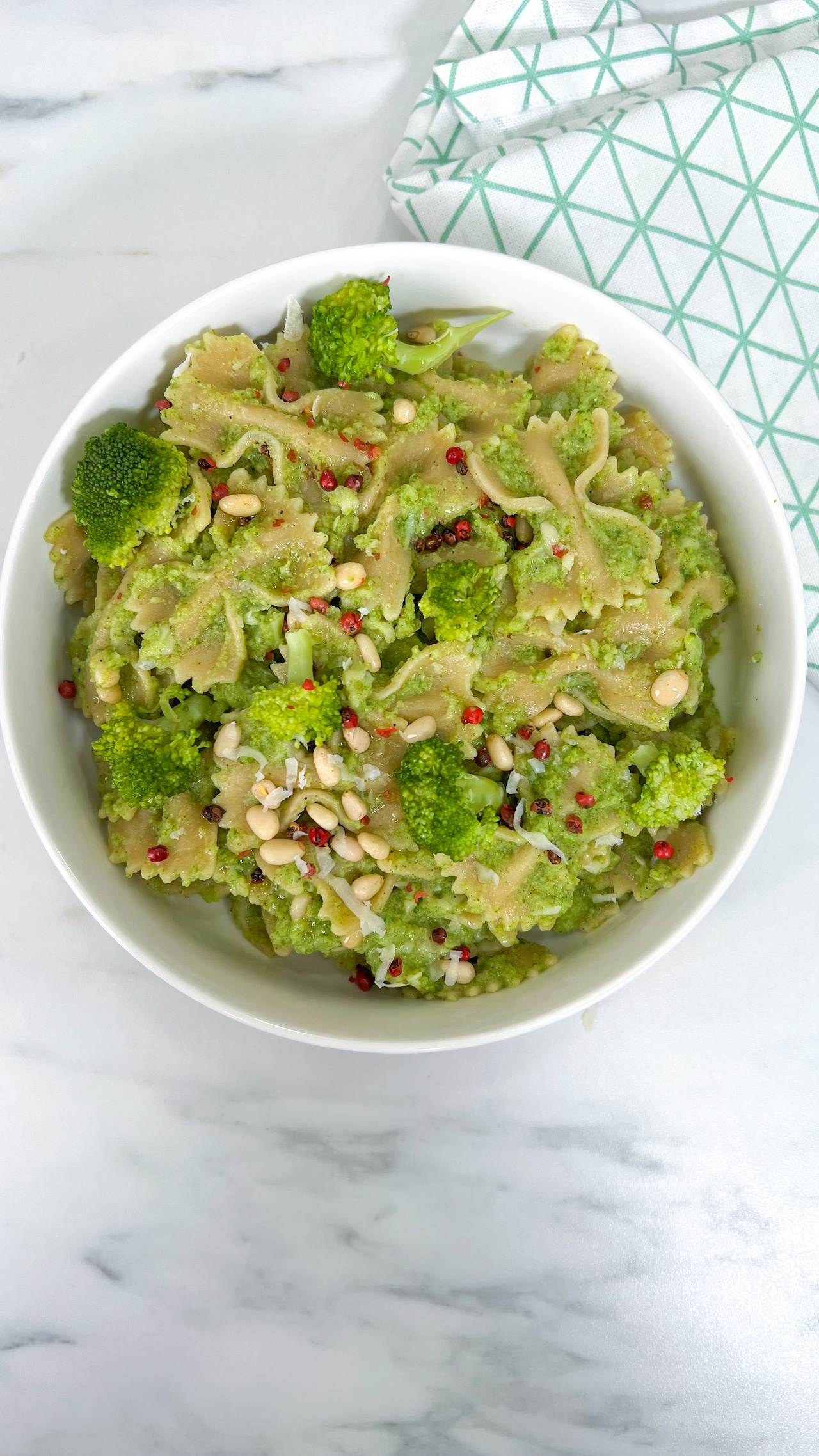 Pasta con Crema di Broccoli