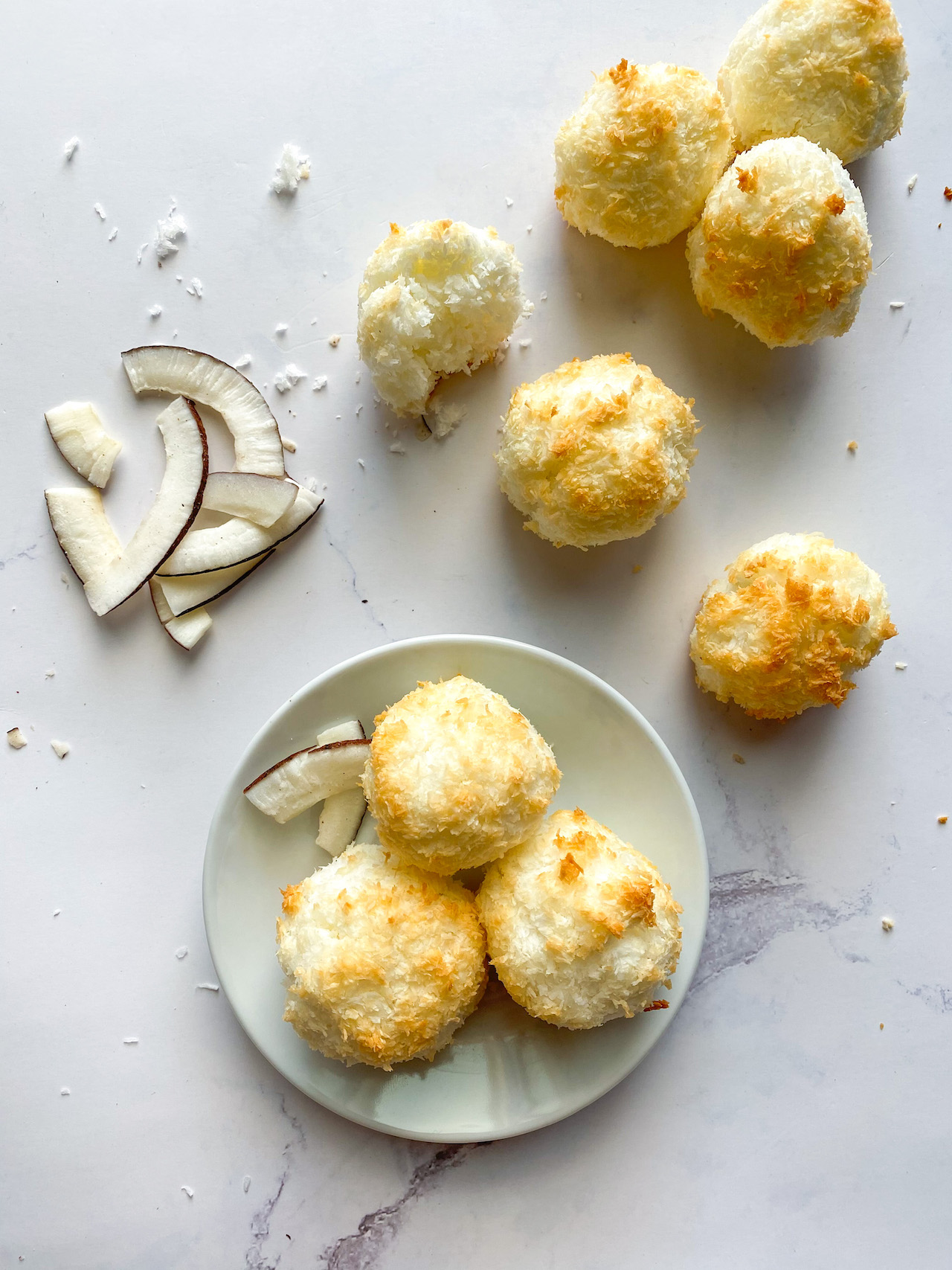 Biscotti al Cocco Senza Burro e Glutine