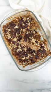 Banana Bread Bars Vegane