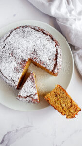 Torta di Carote Senza Glutine Burro e Zuccheri